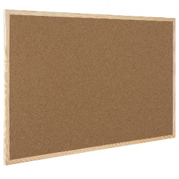 Q-Connect Corkboard Wooden Frame 900x1200mm