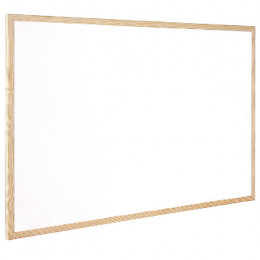 Q-Connect Whiteboard Wood Frame 90x60cm