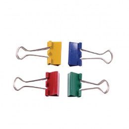 Q-Connect Foldback Clips 32mm Assorted [Pack of 10]