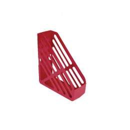 Q-Connect Magazine Rack Red