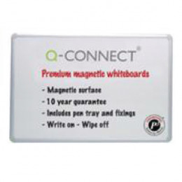 Q-Connect Premium Magnetic Drywipe Board 1800x1200mm