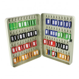 Q-Connect 80 Key Cabinet Pearl Grey