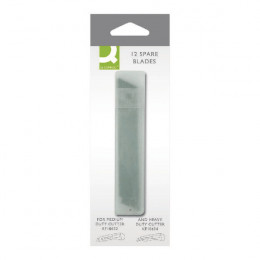 Q-Connect Cutter Blades Medium/Heavy Duty [Pack of 12]
