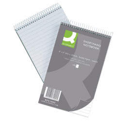 Q-Connect Shorthand Notebook 150 Leaf [Pack of 10]
