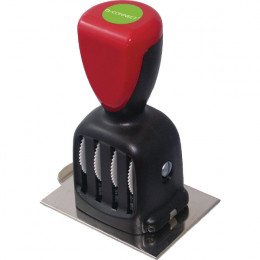 Q-Connect Custom Date Rubber Stamp 70x50mm