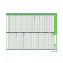 Q-Connect Day Planner Unmounted 855x610mm 2026