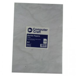 Computer Craft Marble Paper Grey [Pack of 100]