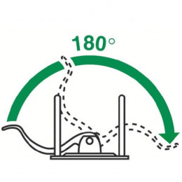 Leitz A4 Lever Arch File Polypropylene 80mm Green [Pack of 10]