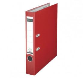 Leitz Miniarch Polypropylene A4 52mm Red [Pack of 10]