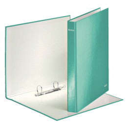 Leitz Wow Ringbinder A4+ Ice Blue [Pack of 10]
