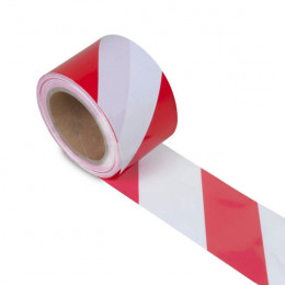 Barrier Tape 72mmx500m Red and White
