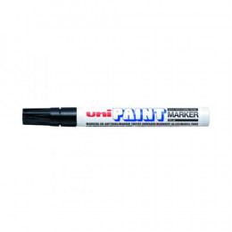 Unipaint PX-20 Paint Marker Medium Bullet Tip Black [Pack of 12]