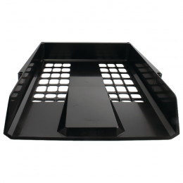 Avery Myers Duet Letter Tray Black
