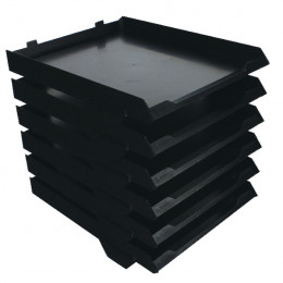 Avery Paperstack 6 Tray Black