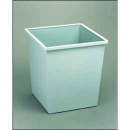 Avery 27 Litre Steel Bin Square Grey