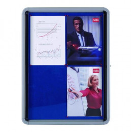 Nobo Premium Plus Internal Glazed Case Blue Felt 9xA4