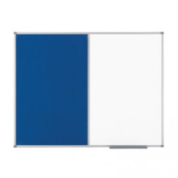 Nobo Ellipse Combi Board Drywipe and Felt 900x600mm