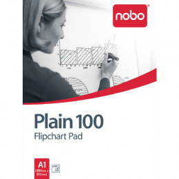 Nobo 100 Flipchart Pad [Pack of 2]