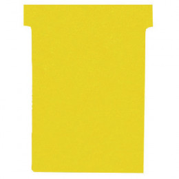 Nobo T-Card Size 2 Yellow [Pack of 100]