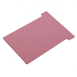 Nobo T-Card Size 2 Pink [Pack of 100]