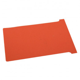 Nobo T-Card Size 2 Red [Pack of 100]