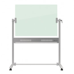 Nobo Diamond Glass Magnetic Mobile Board 1200x900mm