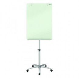 Nobo Diamond Glass Mobile Magnetic Flipchart Easel