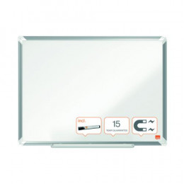 Nobo Premium Plus Steel Magnetic Whiteboard 600x450mm