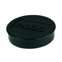 Nobo Whiteboard Magnets 38mm Black [Pack of 10]
