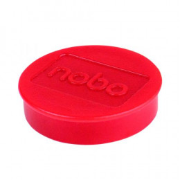 Nobo Whiteboard Magnets 38mm Red [Pack of 10]