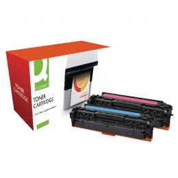 Q-Connect Compatible Solution HP M476 Toner Cartridge CMYK [Pack of 4]