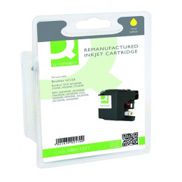 Compatible Brother LC123Y Yellow Ink Cartridge