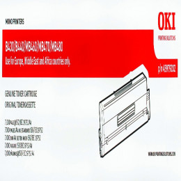 Oki 43979202 High Yield Toner Cartridge