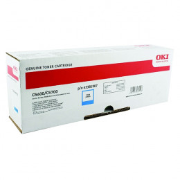 Oki 44315307 Cyan Toner (6k)
