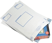 Postsafe Extra Strong Polythene Envelopes C5 White [Pack of 100]