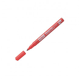 Pentel N50S Fine Permanent Marker Red [Pack of 12]