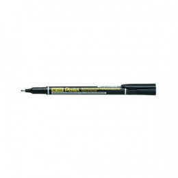 Pentel Permanent Marker Fine Black [Pack of 12]
