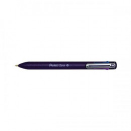Pentel iZee 4-Colour Ballpoint Pen Assorted [Pack of 12]