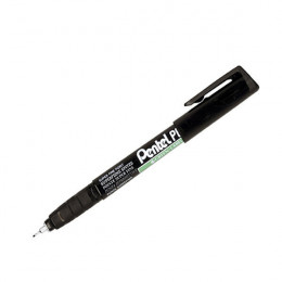 Pentel Marker Superfine Black NMF50-A [Pack of 12]