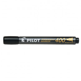 Pilot 400 Permanent Marker Chisel Tip Black [Pack of 20]