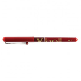 Pilot VBall Rollerball Pens Fine Red [Pack of 12]