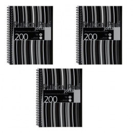 Pukka Pad Jotta Book Polypropylene A5 Black [Pack of 3]