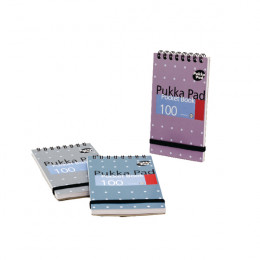 Pukka A7 Metallic Pocket Notebook 100 Pages [Pack of 6]