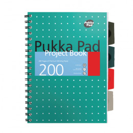 Pukka Metallic Project Book A4 Plus [Pack of 3]