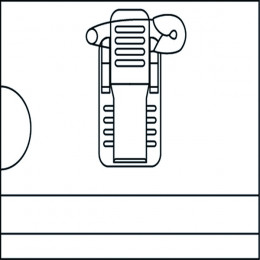 Combi Clip Name Badge 54x90mm [Pack of 50]