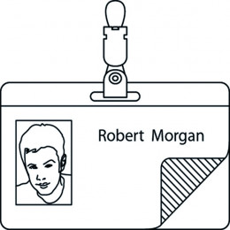 Self Laminating Badge 54x90mm [Pack of 25]