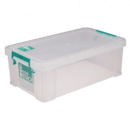 StoreStack Clear 7.5 Litre Storage Box 250x190x160mm