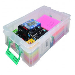 StoreStack Storage Box 550x360x90mm Clear