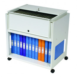 Rotadex Universal Filing Trolley with Lid
