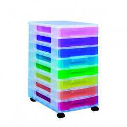 Really Useful Tower 8 Drawer Bright Colours